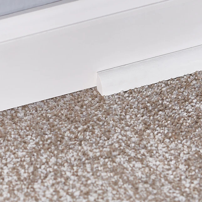 eJoy 94.5" x 0.75" x 0.75" PVC Quarter Round in White & Reviews Wayfair